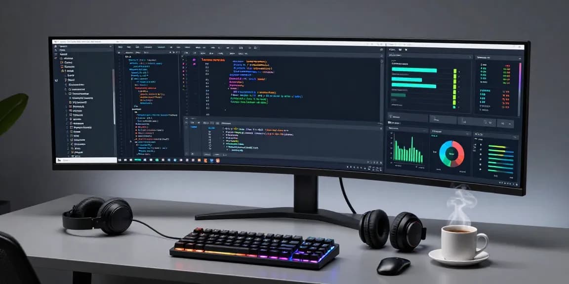GO8 platform development workspace featuring advanced coding interface, enhancing software creation.