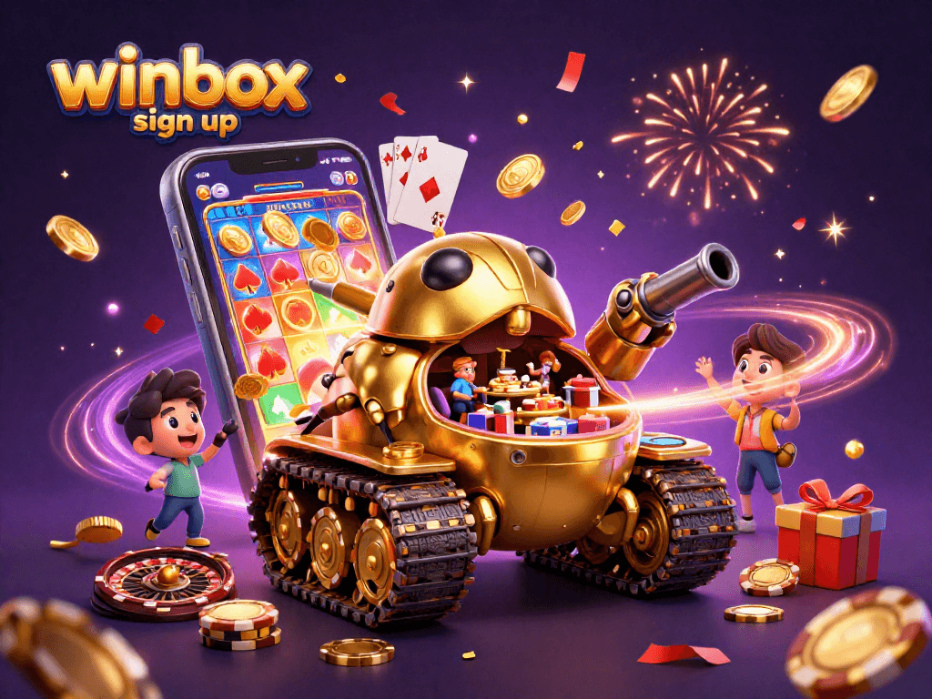 Join the excitement with winbox sign up! Experience vibrant slots and festive winnings!