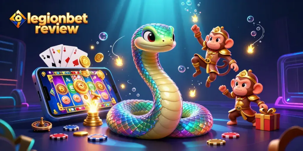 Spin to win with this vibrant legionbet review scene showcasing a dazzling casino adventure.