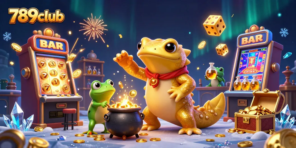 Win big with 789club's vibrant gaming adventure featuring golden alchemy and dynamic casino elements.