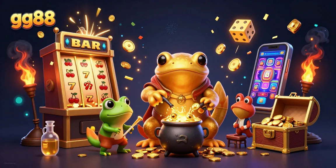 Experience exhilarating wins at gg88 with dynamic 3D casino art illustrations showcasing gold coin jackpots.