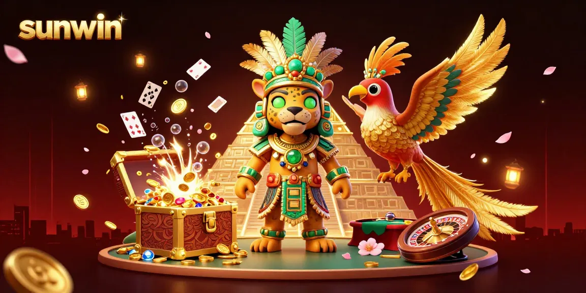 Experience winning opportunities with Sunwin's vibrant casino scene featuring games and rewards.