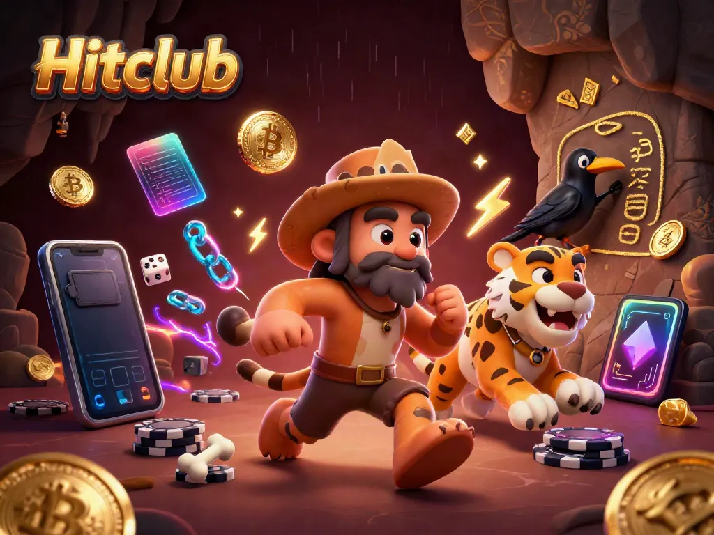 Engage in exciting gameplay at Hitclub with dynamic casino scenes featuring cartoon characters.