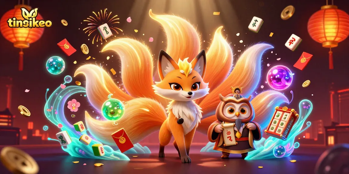 Catch the excitement of tinsoikeo gaming with dynamic slots, lightweight fox spirit, and celebratory elements.