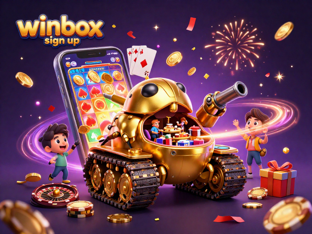 Join the excitement with winbox sign up! Experience vibrant slots and festive winnings!