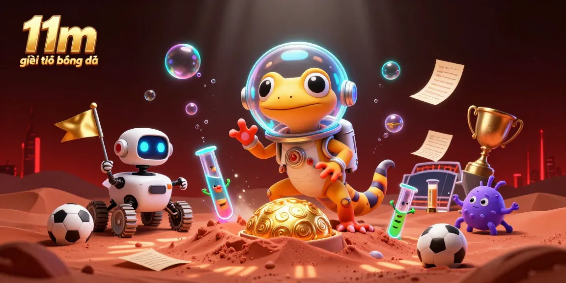 Experience the thrill of betting with 11m giải trí bóng đá as a Martian gecko uncovers a hidden casino.