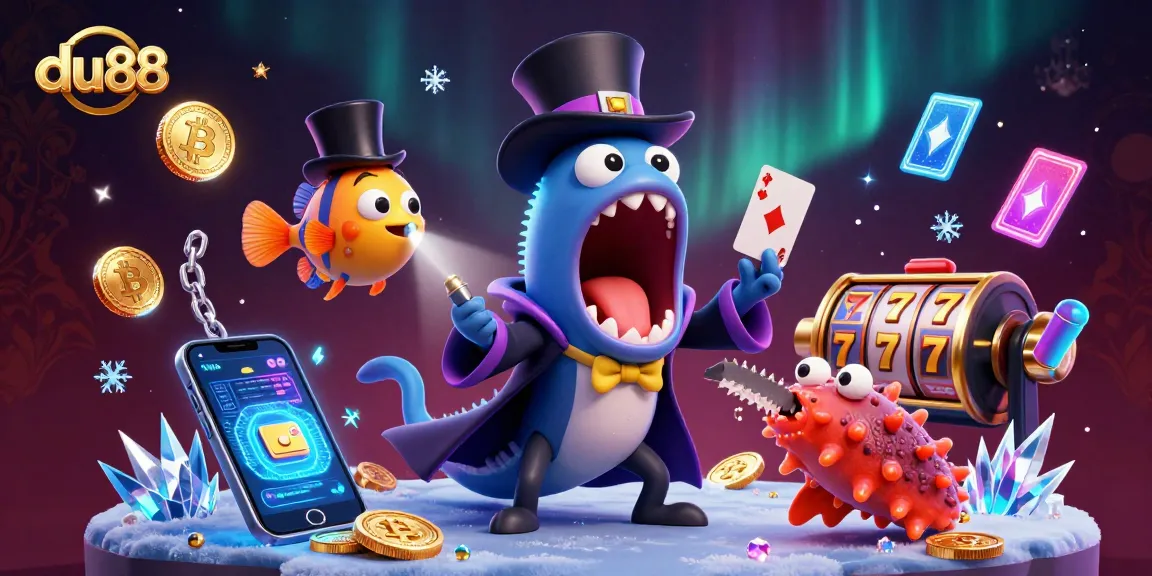 Engage with du88 casino magic featuring enchanting sea creatures highlighting slots and crypto.
