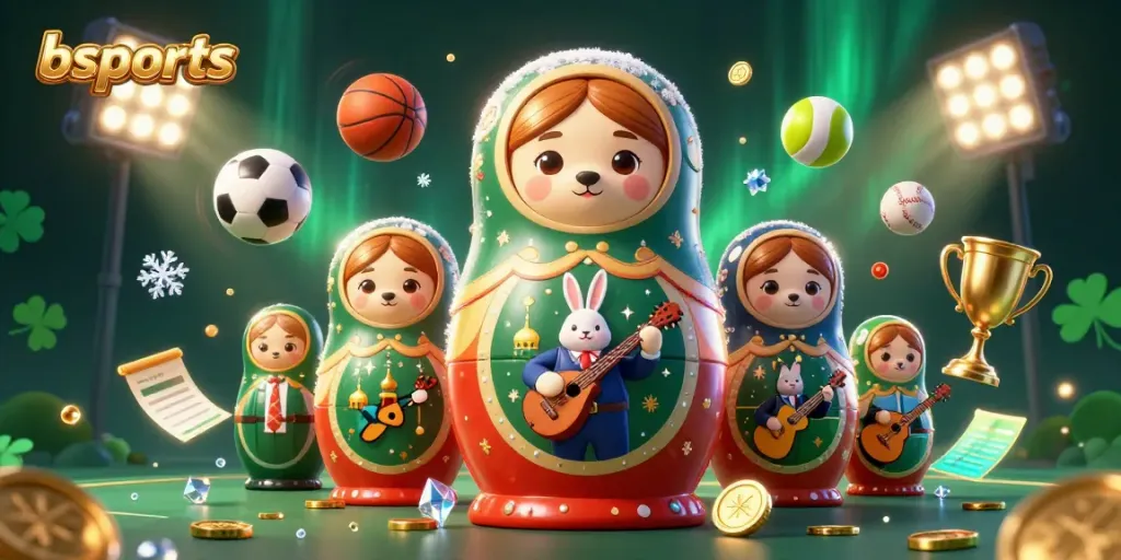 Engage with bsports and experience vibrant 3D action featuring sports betting elements and dynamic casino characters.