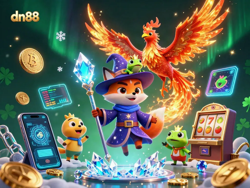 Engage with thrilling dn88 casino action showcasing vibrant characters and game elements.