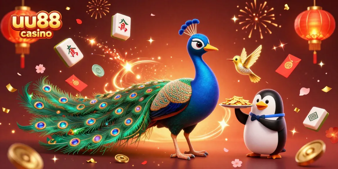Experience the thrill of uu88 casino with vibrant characters and dynamic casino elements.
