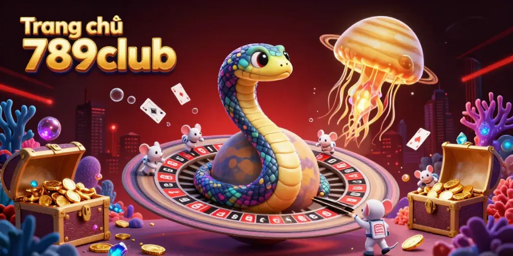 Experience thrilling bets at Trang chủ 789club with cosmic dealers and vibrant gaming elements.