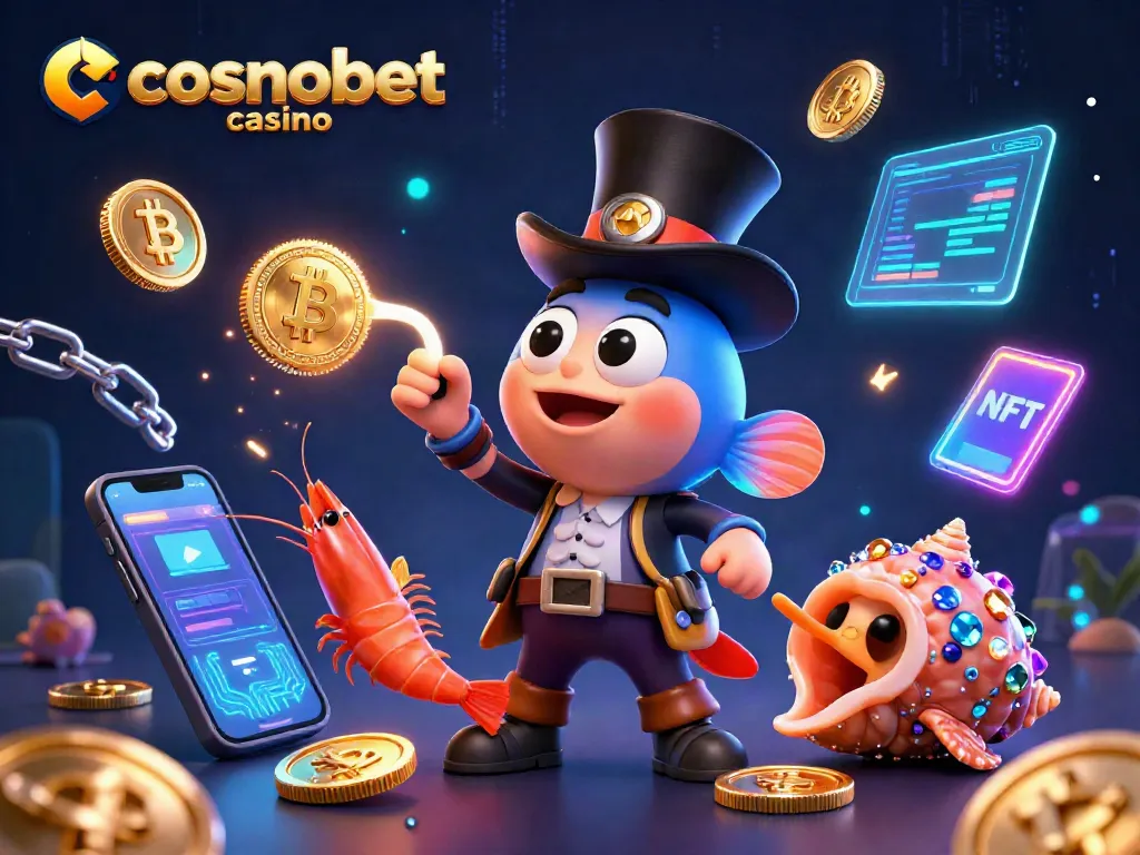 Engage with exciting games at cosmobet casino featuring dazzling 3D characters and crypto elements.