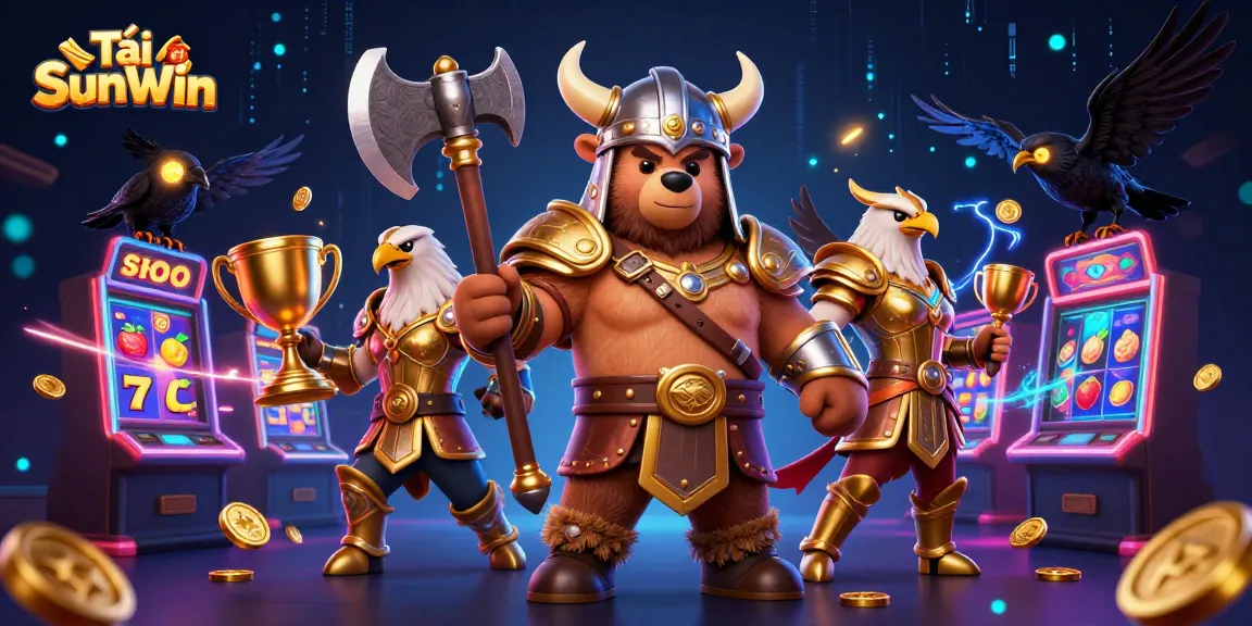 Experience thrilling gameplay with Tải SunWin featuring vibrant characters and lively gaming elements.