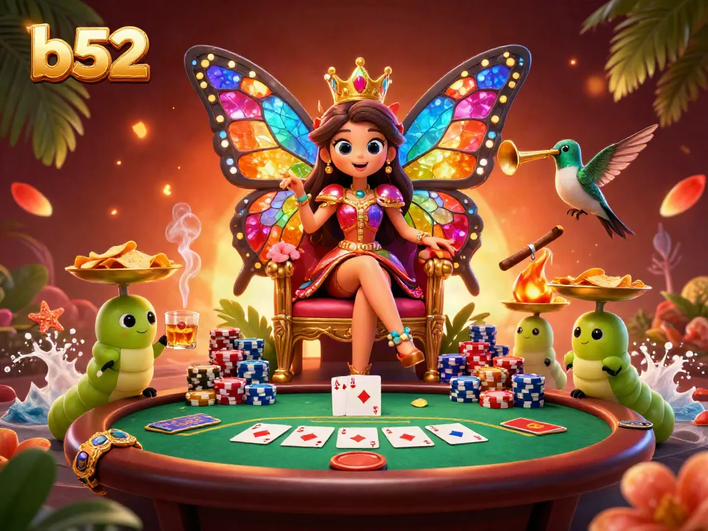 Join the excitement at b52 with outstanding poker and vibrant characters in a digital casino.