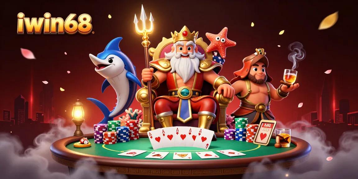 Engage with thrilling gameplay at iwin68 featuring Neptune and vibrant casino elements.