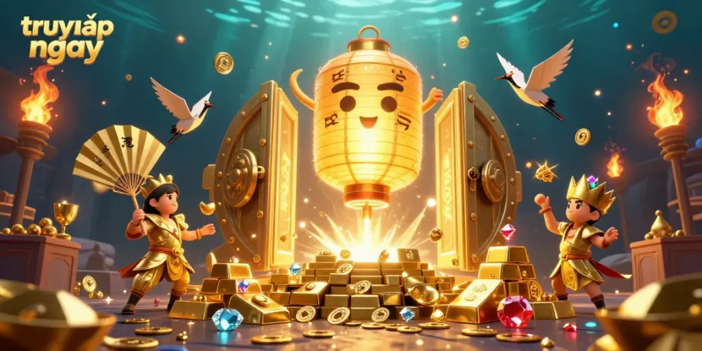 Experience the thrill as you truy cập ngay to a vibrant and dynamic casino virtual realm filled with gold and excitement.