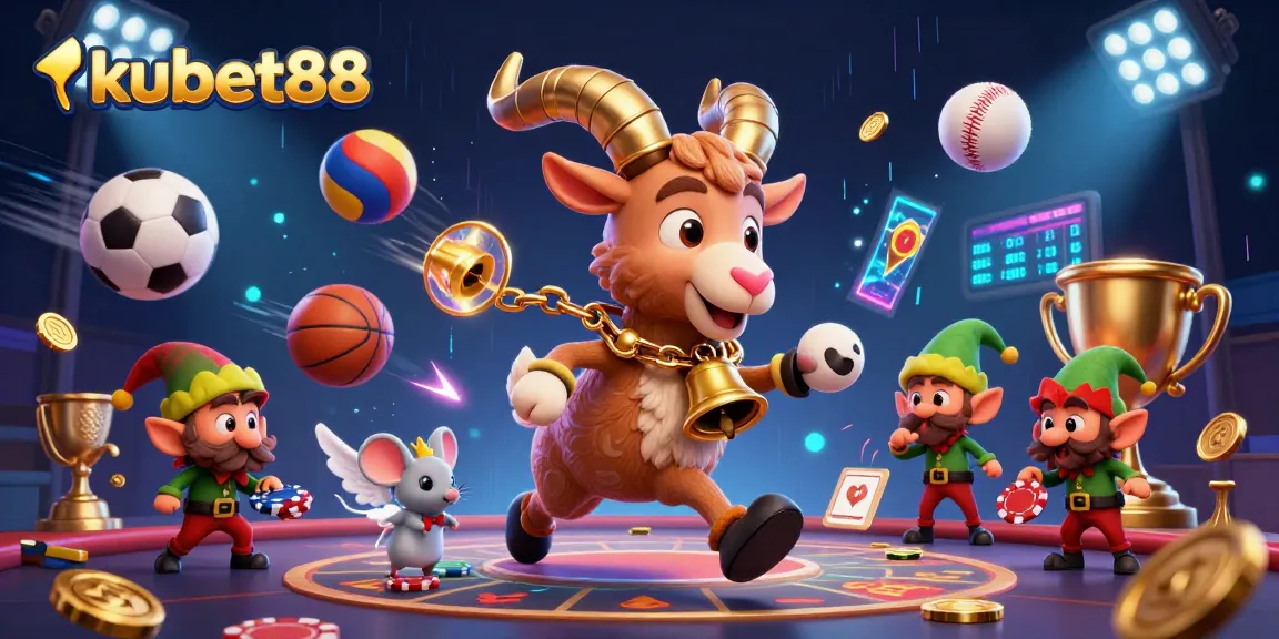 Experience thrilling moments at kubet88 with Krampus and festive characters in a dynamic casino