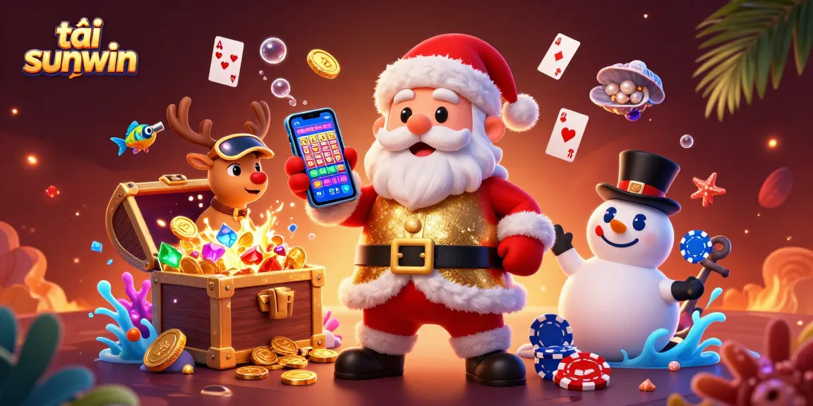 Play and win big with tải sunwin through an engaging 3D casino adventure illustration.