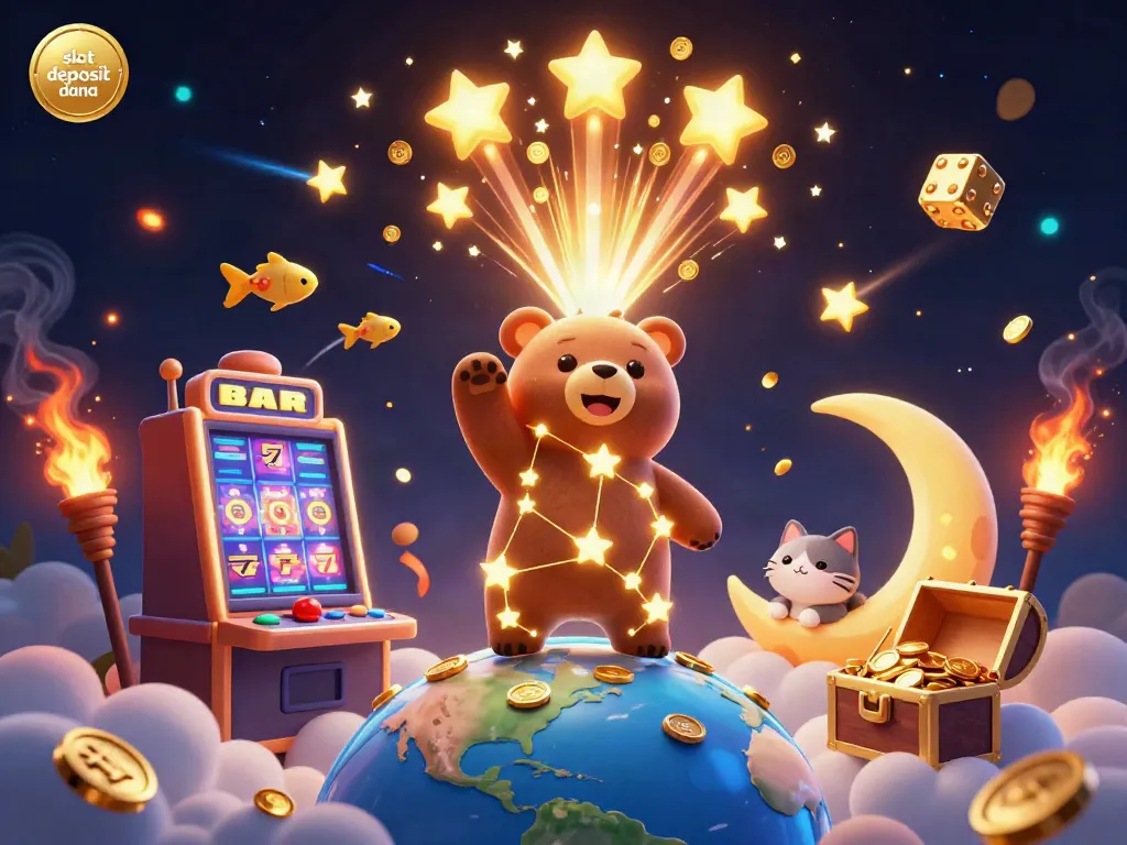 Experience the thrill of slot deposit dana in a vibrant casino world bursting with excitement and golden rewards.