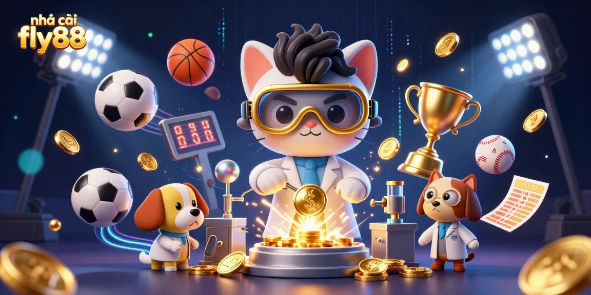 Engage with nhà cái fly88 platform through a vibrant 3D casino scene filled with dynamic action and excitement.
