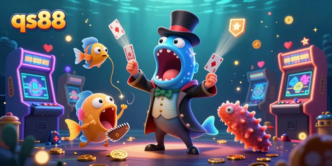 Experience thrilling casino magic with qs88 featuring vibrant characters and captivating gaming elements.