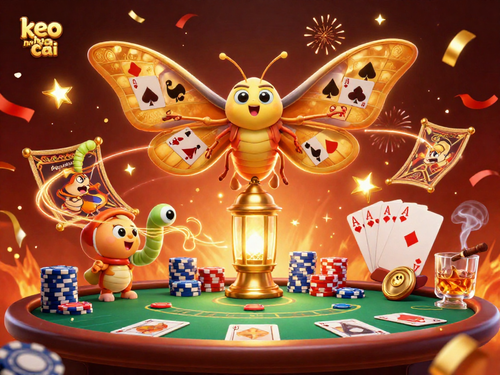 Engage with keo nha cai and enjoy captivating gameplay amidst vibrant casino elements.