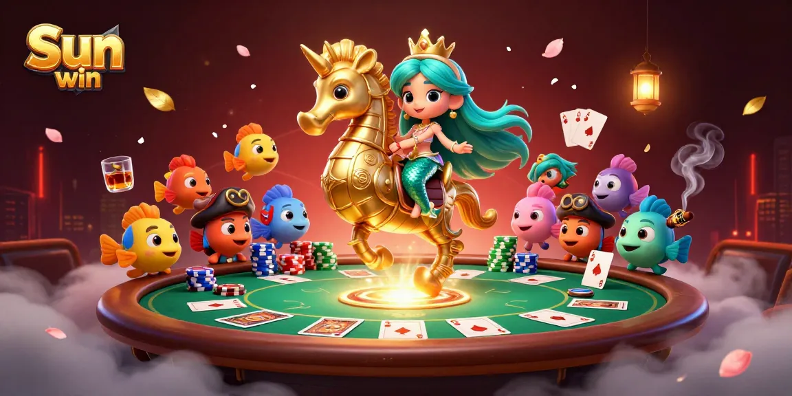 Experience exciting gameplay with Sun win in this vibrant online casino illustration.