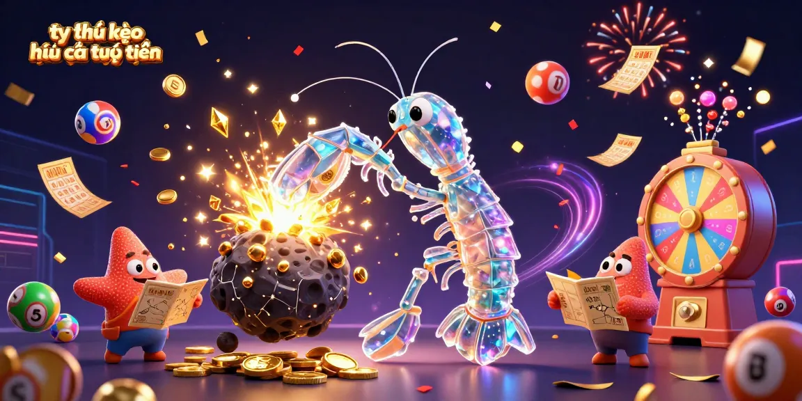 Experience the excitement of tỷ lệ kèo nhà cái trực tuyến with a vibrant digital illustration full of action and rewards.